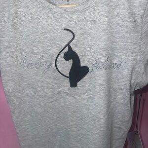 Baby Phat Gray Tee, Size Large, New With Tags